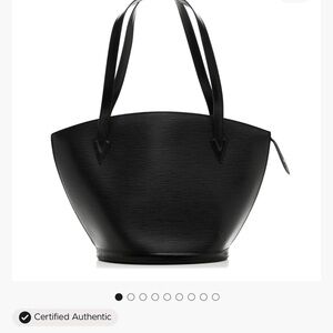 Louis Vuitton Black Tote Bag